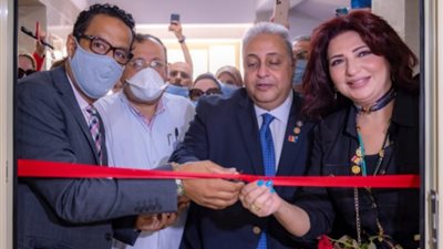 افتتاح مشروع روتاري إسكندرية النزهة لتطوير مستشفي فوزي معاذ للأطفال