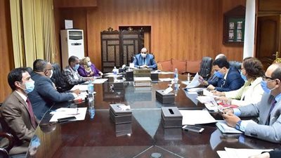 ١٣نوفمبر بدء الدراسة بالتعلم المدمج بجامعة بنى سويف