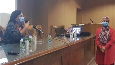 ألسن عين شمس تستقبل حملة طبية لطرق مكافحة فيروس كورونا