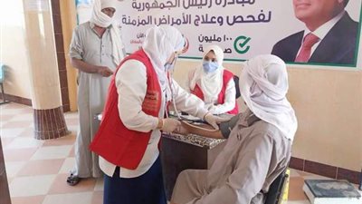 إنطلاق أعمال المبادرة الرئاسية ١٠٠ مليون صحة لإكتشاف الأمراض المزمنة بجنوب سيناء