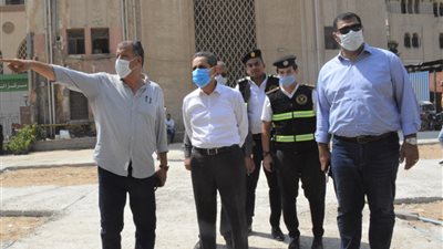 محافظ الغربية في جولات مستمرة لتفقدأعمال الرصف والنظافة ب 6 مدن وأحياء