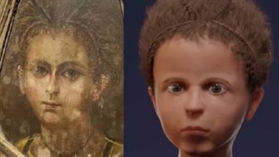 الاولى من نوعها .. ترميم وبناء وجه مومياء مصرية بصورة دقيقة لما كانت عليه