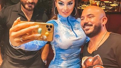 جوهرة تشعل السوشيال ميديا برفقة تامر حسنى والعسيلى فى أحدث ظهور.. صور