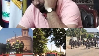 جنازة عسكرية لشهيد سجن طرة المقدم محمد عفت القاضى بمسقط رأسه بالمنوفية..بالفيديو والصور