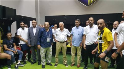 المقاولون يهنئ لاعبيه عقب الفوز على نادى مصر بسداسية