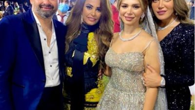 ريهام حجاج تنشر صور من حفل زفاف امير شاهين