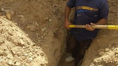 بدء اعمال جسات أرضية لتوصيل الغاز الطبيعى لمدينة وقريتين بالوادى الجديد.صور