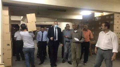 مديرية تعليم القاهرة تتسلم اجهزه التابلت لطلاب الصف الاول الثانوى - الصور