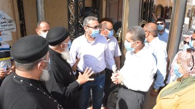 محافظ الغربية في جولة لتفقد مسار العائلة المقدسة بسمنود وأعمال التطوير بالمحلة