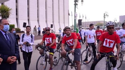 محافظة أسيوط تشارك في الماراثون القومي للدراجات