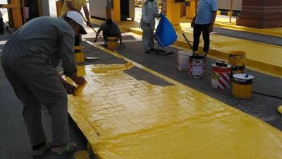 تطوير وتجديد بوابات الدخول والخروج بمطار القاهرة