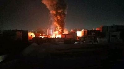 مباحث قنا تكشف غموض حادث حريق الصهاريج .صور