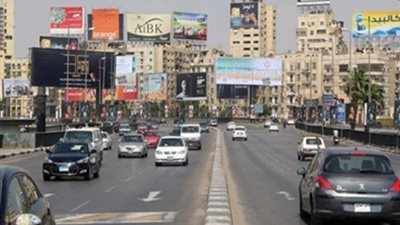 النشرة المرورية للمحاور الرئيسية والميادين بالقاهرة الكبرى