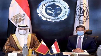 رئيس هيئة الاستثمار يبحث مع سفير البحرين سبل تعزيز الاستثمارات البحرينية بمصر