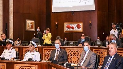 رئيس هيئة ميناء دمياط يشارك في إفتتاح مؤتمر النقل الدولي واللوجيستيات