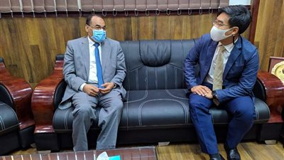 عبدالقادر يستقبل المدير الإقليمي للوكالة الكورية للتعاون الدولي (كويكا)