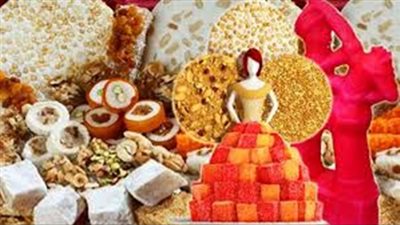 ضبط 2500 كيلو حلوى مولد النبى بعلامات تجارية مجهولة انتاج مصنع غير مرخص بالمنوفية