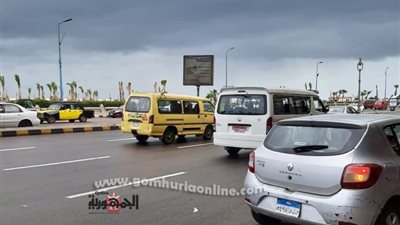 امطارخفيفة وغيوم ورياح بارده مع اول موجة طقس غيرمستقربالثغر