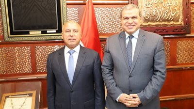 وزير القوى العاملة يلتقى وزير النقل لبحث بعض القضايا التي تهم العمال