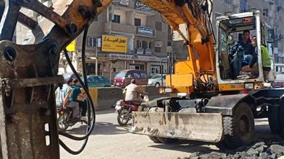 مياه القليوبية تستعد لموسم الشتاء بتنفيذ أعمال غرف صرف الأمطار