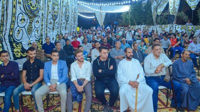 مؤتمر حاشد للمرشح شريف انور بشبرا النملة قبل 48 ساعة من الصمت الانتخابى