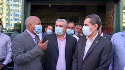 جولة مفاجئة من محافظ الغربية والرقابة الادارية على مستشفيات المحلة -صور
