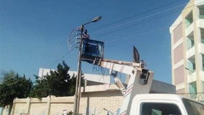 التأكد من جاهزية المقار الإنتخابية ورفع الإشغالات وصيانة أعمدة الإنارة أمام اللجان بالشرقية