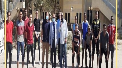 جامعة جنوب الوادي تنظم معسكراً للجوالة والخدمة العامة