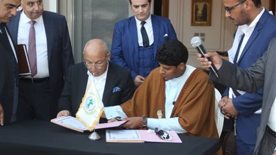 بروتوكول تعاون بين اتحاد القبائل العربية والليبية