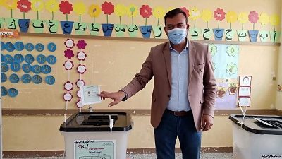 آمين مستقبل وطن يدل بصوته ويحث المواطنين على المشاركة