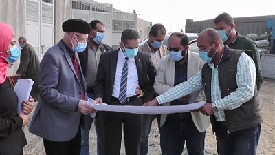 محافظ الغربية يتفقد عدداً من المشروعات الخدمية بمركز طنطا.