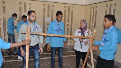 محاكاة الطهي الخلوي لطلاب وطالبات بازهر أسيوط