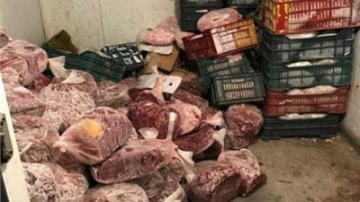 ضبط أكثر من 40 طن لحوم ودواجن واسماك ومصنعات غير صالحة للاستهلاك الادمي