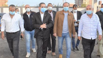 رحمى زار المنطقة الصناعية بالمحلة ويأمربرفع الاشغالات بنعمان الأعصر