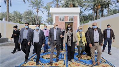 محافظ دمياط تفتتح محطة صرف صحي السنانية هدية من موبكو