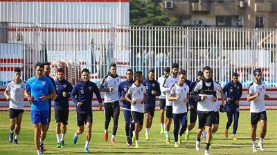 ثنائى المنتخب يشارك فى تدريبات الزمالك