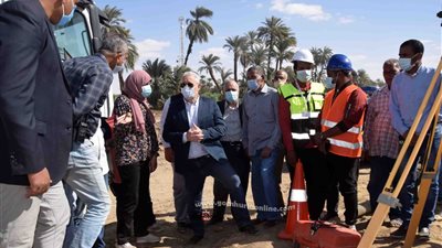 مشروعات مدينة الطود أمام محافظ الاقصر