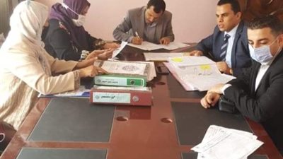 زيارة الدعم الفنى من جامعة الزقازيق لوحدة القياس والتقويم بكلية الحقوق