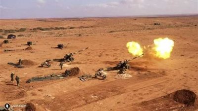 بالفيديو.. مناورة عسكرية بالذخائر الحية للجيش الليبي