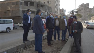 جوله ميدانية لمحافظ الجيزة لمتابعة مشروعات التطوير بالمحاور المرورية