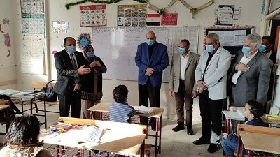 وكيل وزارة التعليم بالقليوبية ووكيل المديرية يتابعان مدارس العبور وشرق شبرا