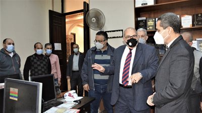 محافظ الغربية يزور نادي القضاة ويشيد بتجديد وتطوير المقر.. صور