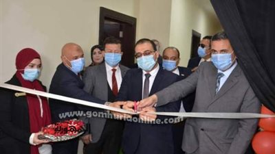 إفتتاح فرع بنك مصر بمدينة دمياط للأثاث