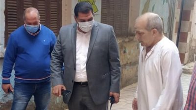 حملات للنظافة ورفع الاتربة وصيانة الارصفة واعمدة الانارة بثانى طنطا-صور