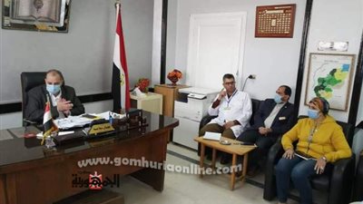مدير التأمين الصحى بالشرقية يجتمع بمديرى المستشفيات والادارات الجدد بعد تكليفهم