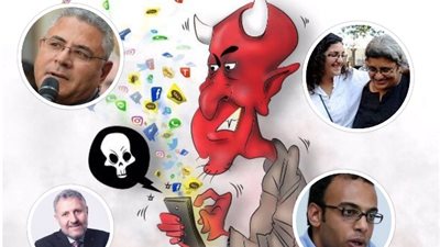 جمال عيد وليلى سويف وابنتها وحسام بهجت ونجاد البرعي.. يتحالفون مع الشيطان لتشويه الانجازات وهدم الوطن