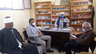مدير منطقة الأقصر الأزهرية يتفقد مجمع معاهد محمد رجب والقراءات بإسنا