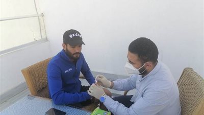 صور.. سيراميكا كليوباترا يخضع لاختبار 