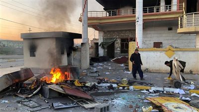 ارتفاع ضحايا الاحتجاجات في كردستان العراق إلى 6 قتلى.. وفرض حظر تجوال