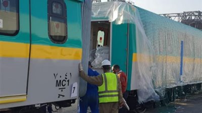 الوزير يعلن استلام خامس قطار مكيف جديد بالخط الثالث لمترو الأنفاق